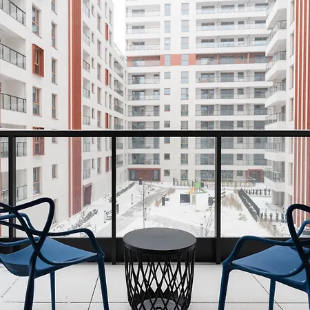 Apartman Towarowa Square & Parking By Downtown Varsó